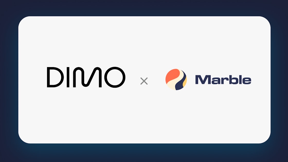 DIMO  Custom Coverage: How DIMO and Marble Can Personalize Auto…