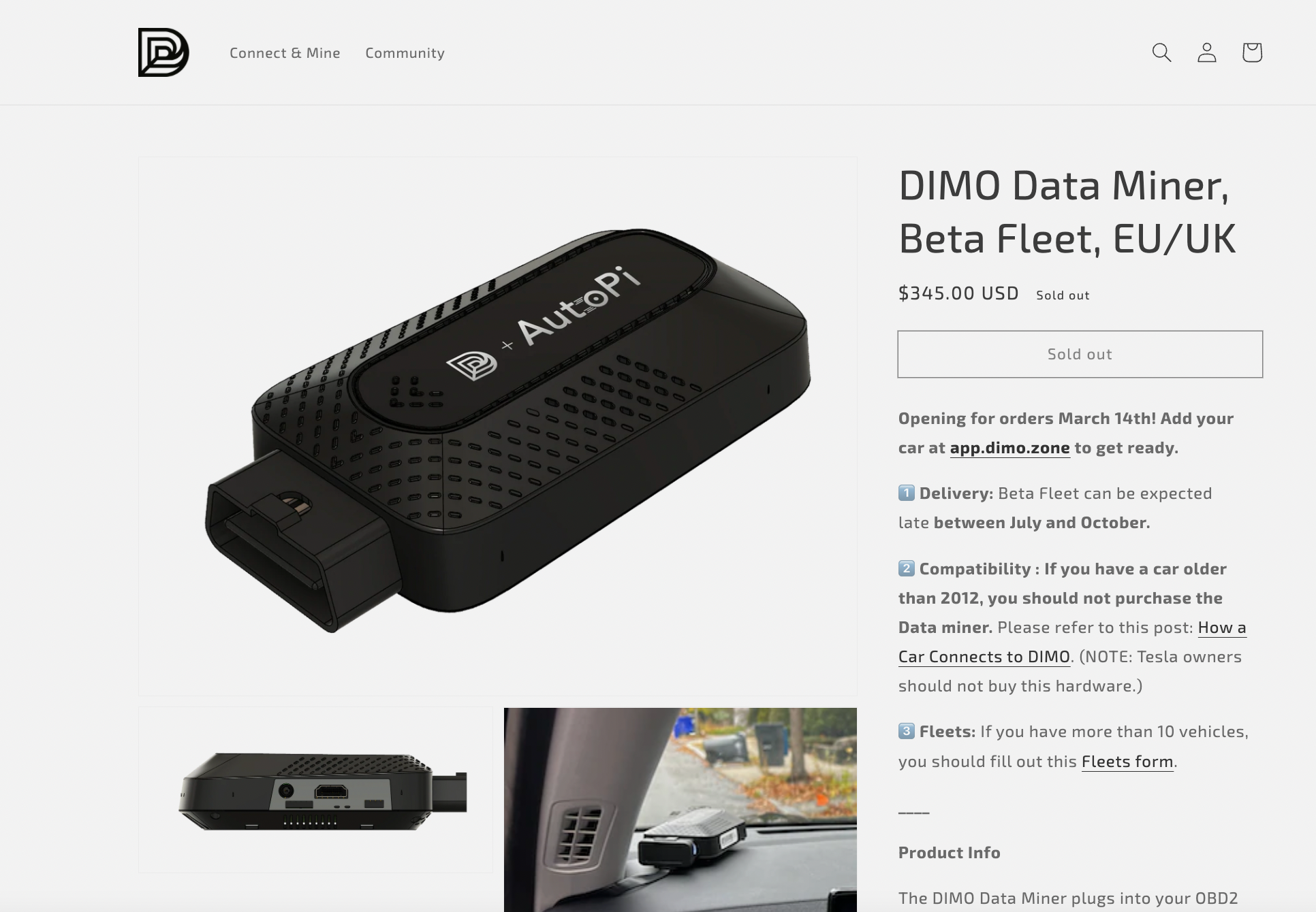 DIMO x AutoPi - Drive & Earn – AmpChampment